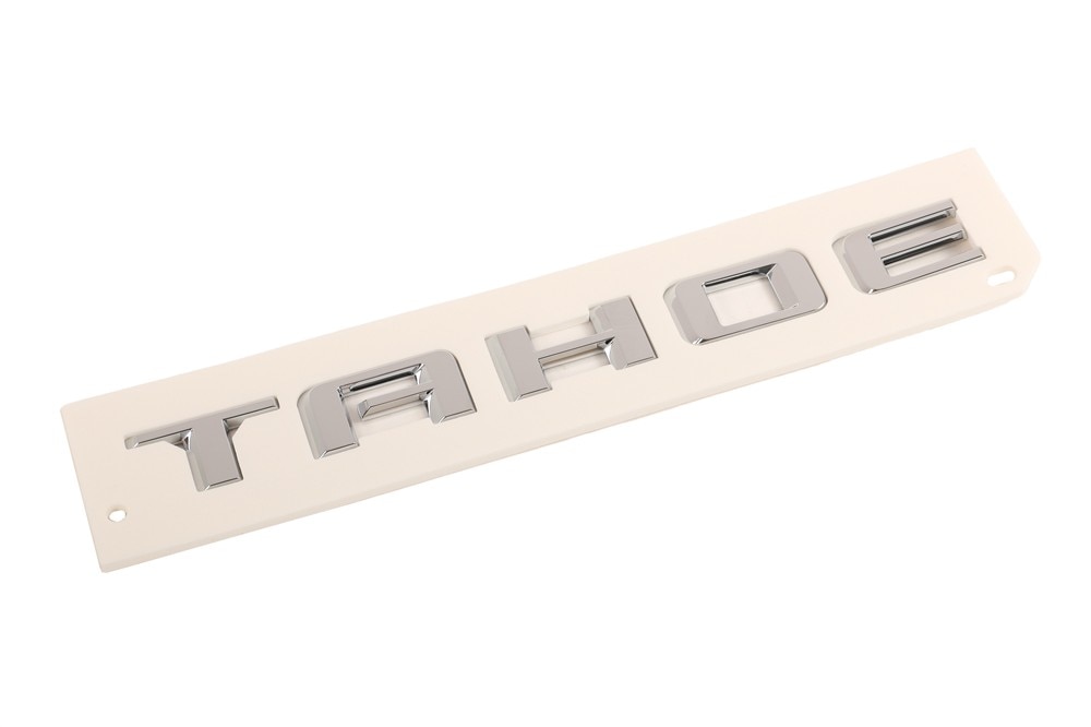 GM Genuine Parts Chrome Front Side Door Vehicle Name Plate