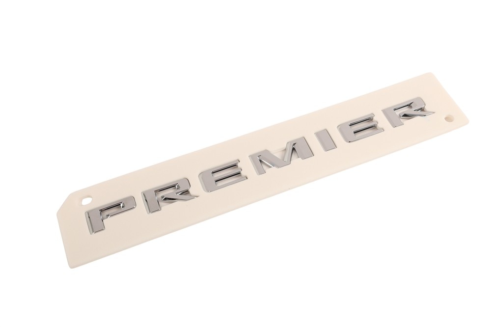 GM Genuine Parts Liftgate Trim Level Name Plate