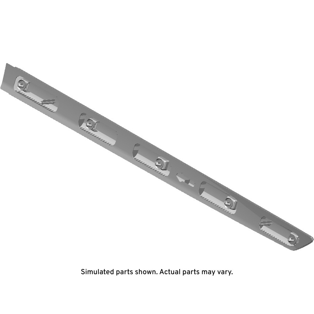 GM Genuine Parts Vader Chrome Rear Passenger Side Door Molding