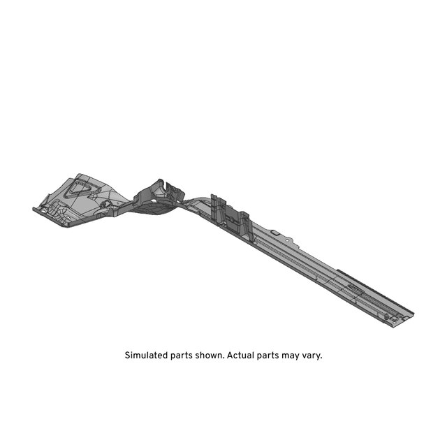 GM Genuine Parts Driver Side Rear Compartment Floor Panel Rail