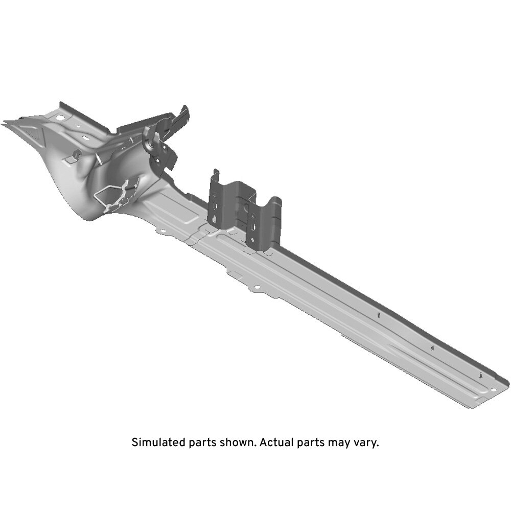GM Genuine Parts Passenger Side Rear Compartment Floor Panel Rail