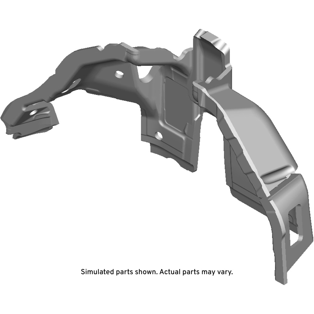 GM Genuine Parts Rear Driver Side Wheelhouse Inner Panel Insulator