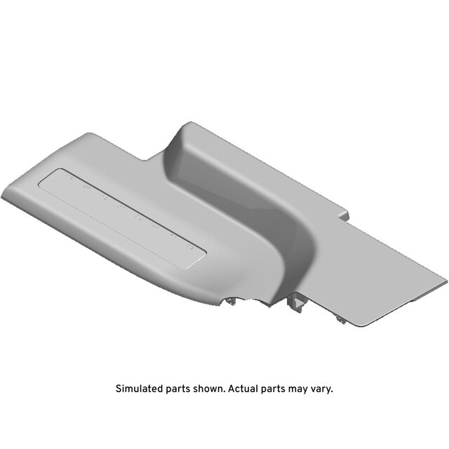 GM Genuine Parts Parchment Rear Driver Side Door Sill Garnish Molding