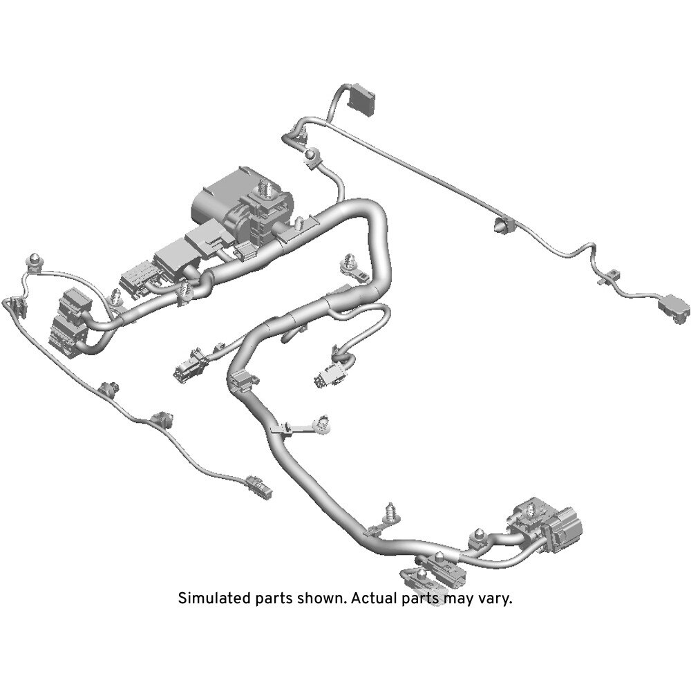 GM Genuine Parts Front Passenger Side Seat Cushion Wiring Harness