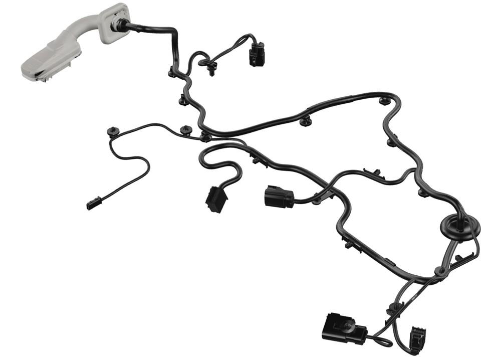 GM Genuine Parts Rear Passenger Side Door Wiring Harness