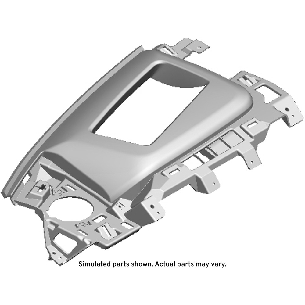 GM Genuine Parts Brownstone Head-Up Display Bezel
