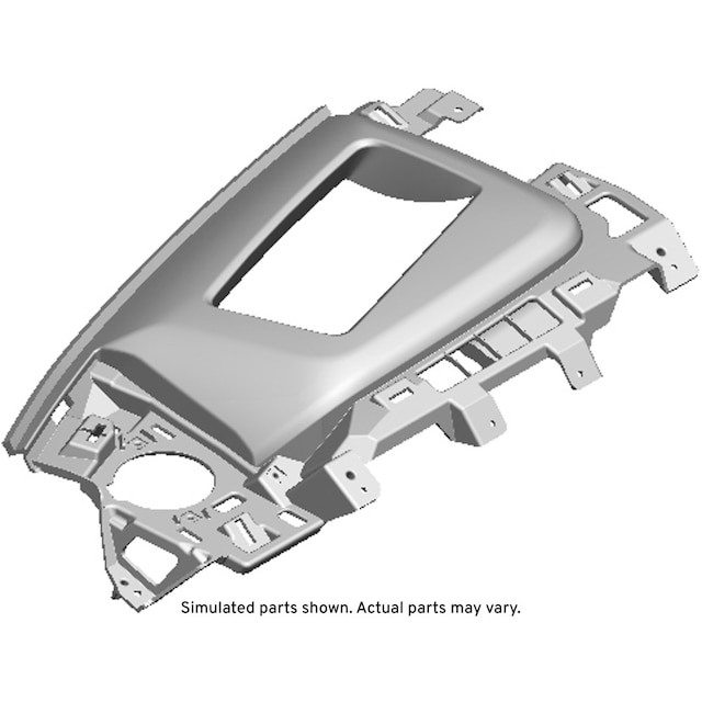 GM Genuine Parts Brownstone Head-Up Display Bezel