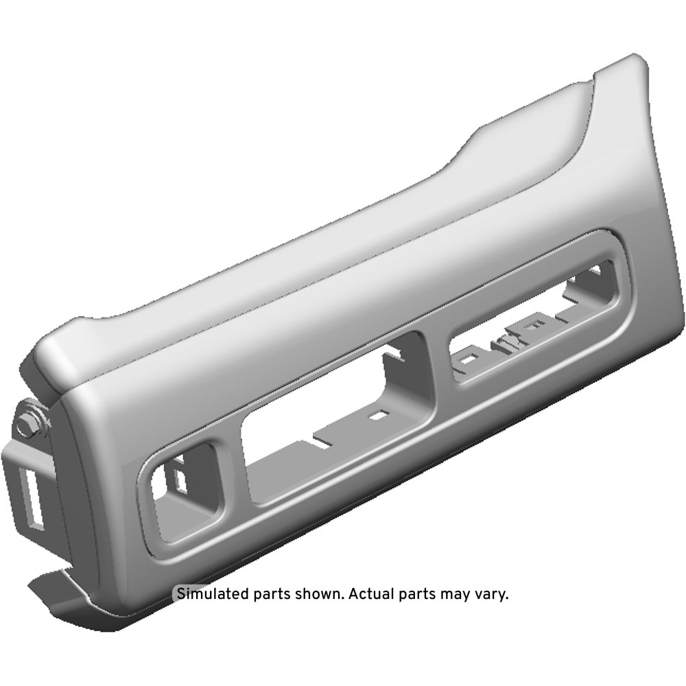GM Genuine Parts Brownstone Driver Side Instrument Panel Trim Pad