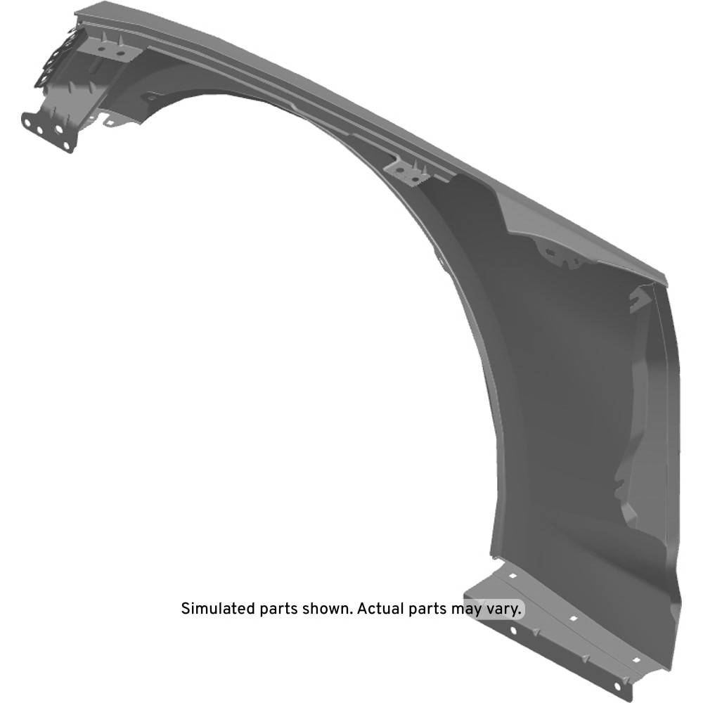 GM Genuine Parts Front Passenger Side Fender