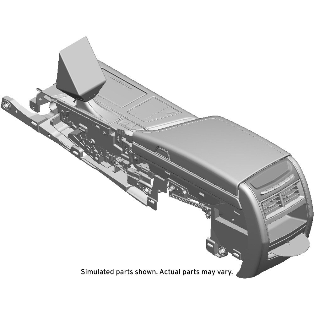 GM Genuine Parts Light Platinum Front Floor Console