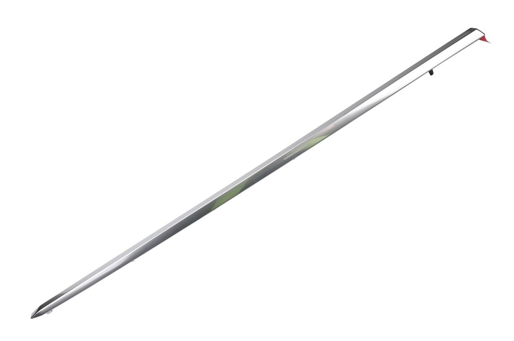 GM Genuine Parts Galvano Silver Rear Driver Side Door Molding