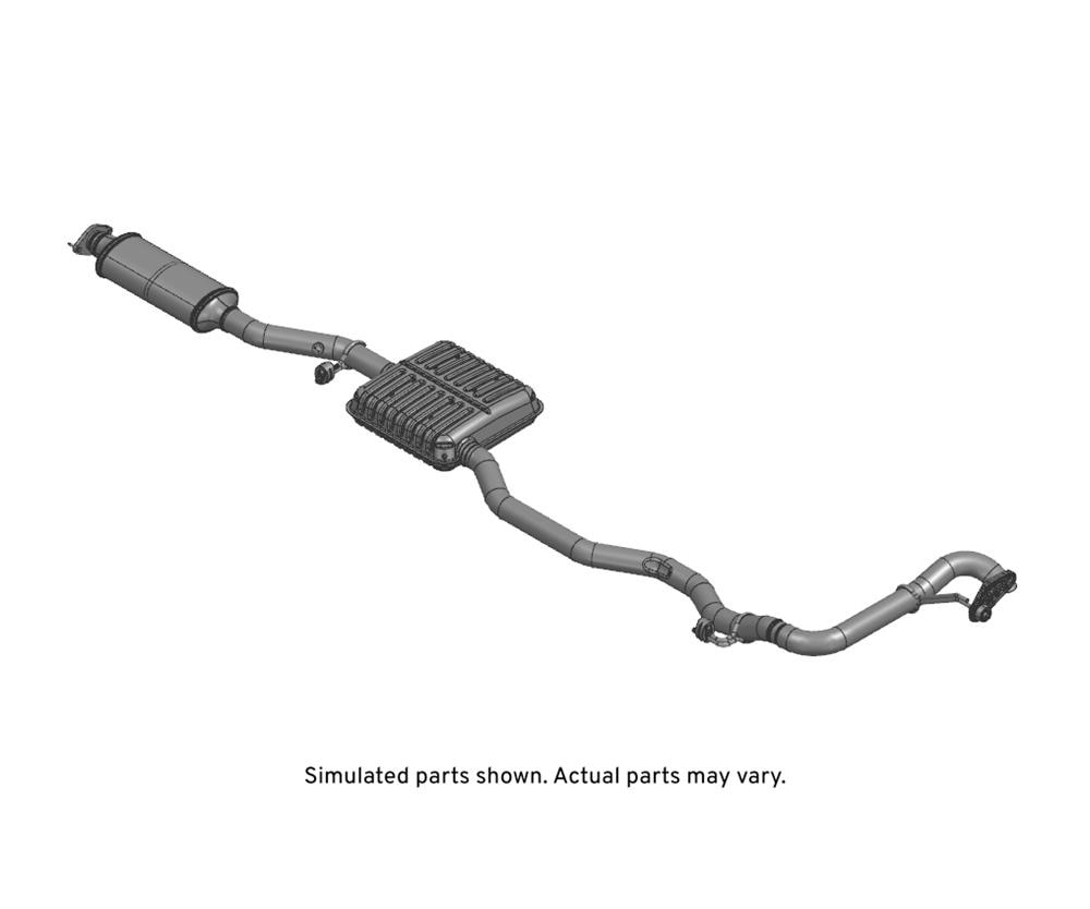 GM Genuine Parts Exhaust Muffler