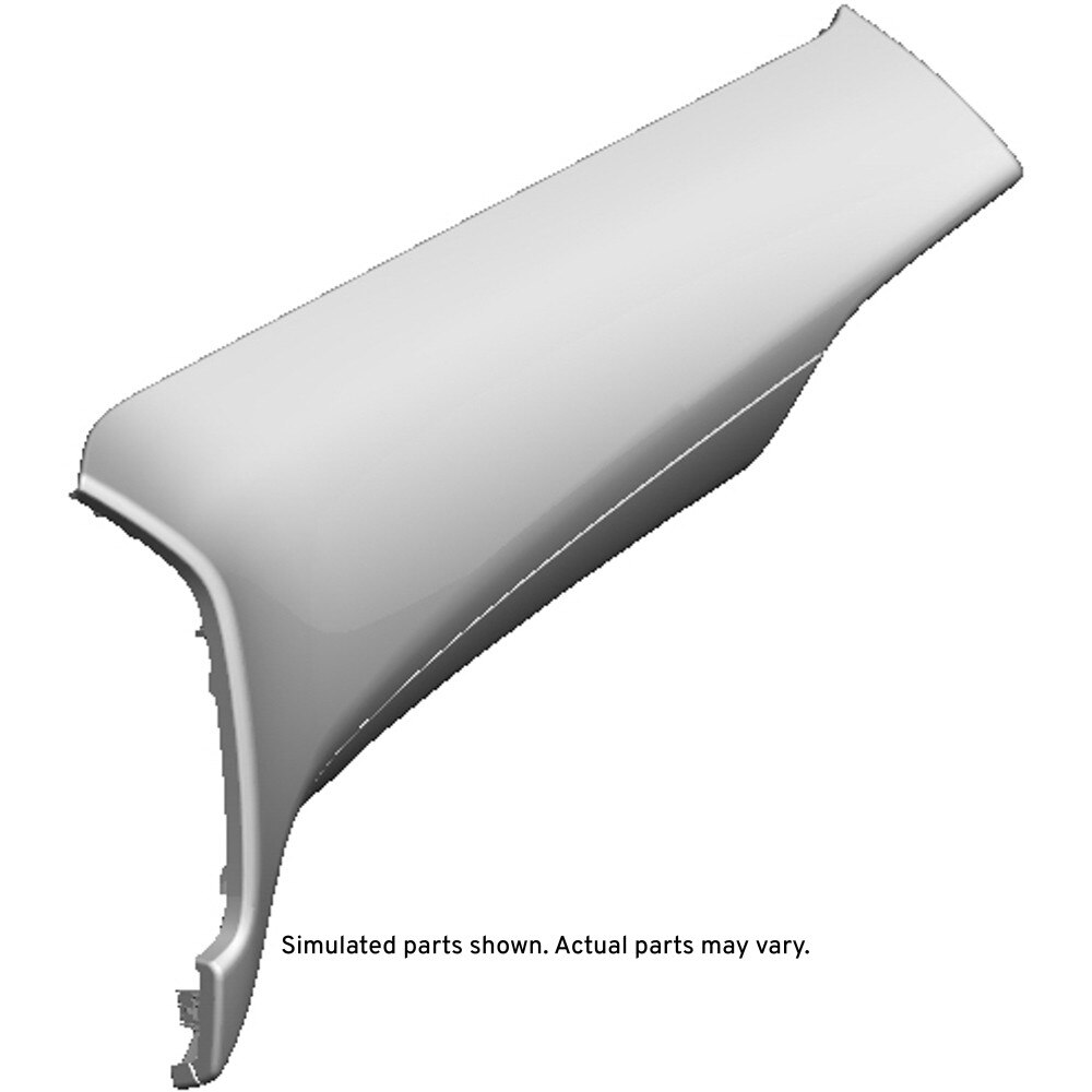 GM Genuine Parts Black Passenger Side Instrument Panel Trim Pad