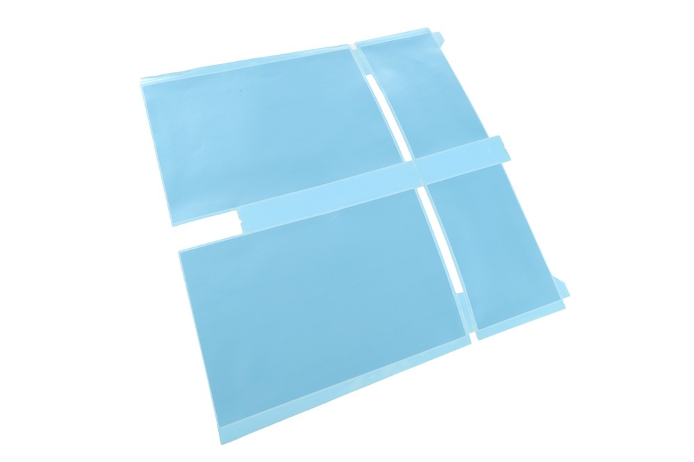 GM Genuine Parts White Folding Top Stowage Compartment Panel Decal