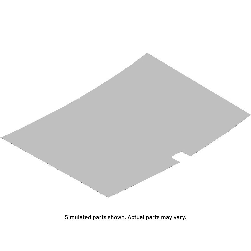 GM Genuine Parts White Rear Compartment Lid Decal