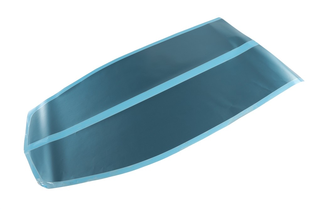 GM Genuine Parts Silver Hood Decal