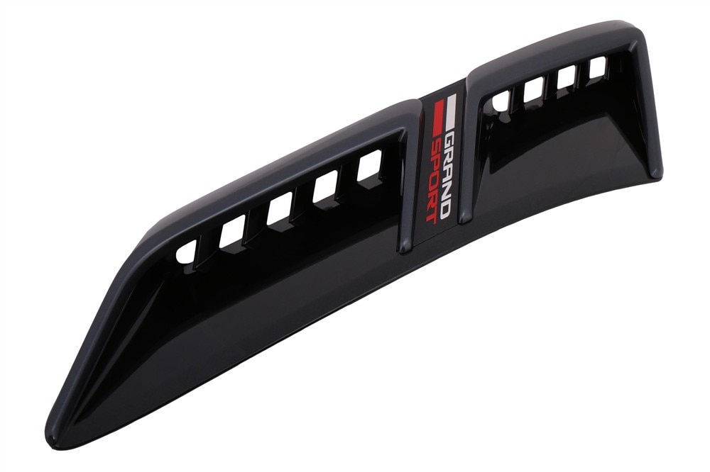 GM Genuine Parts Dark Shadow Metallic Front Driver Side Fender Ornamentation Vent