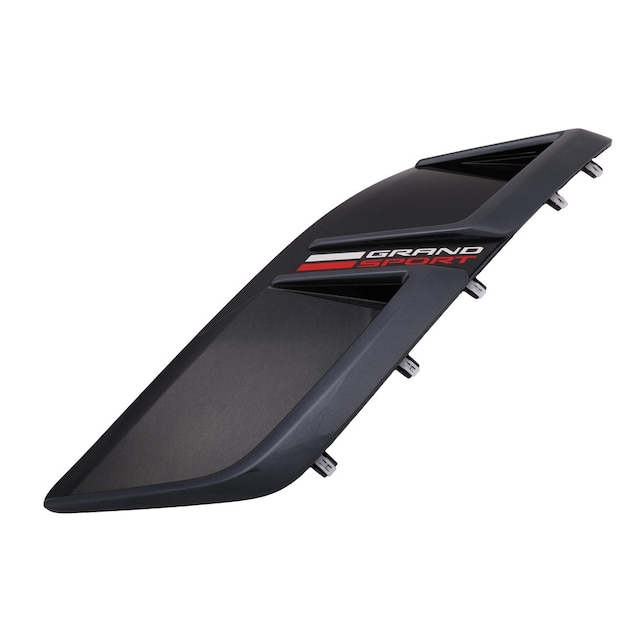 GM Genuine Parts Dark Shadow Metallic Front Passenger Side Fender Ornamentation Vent