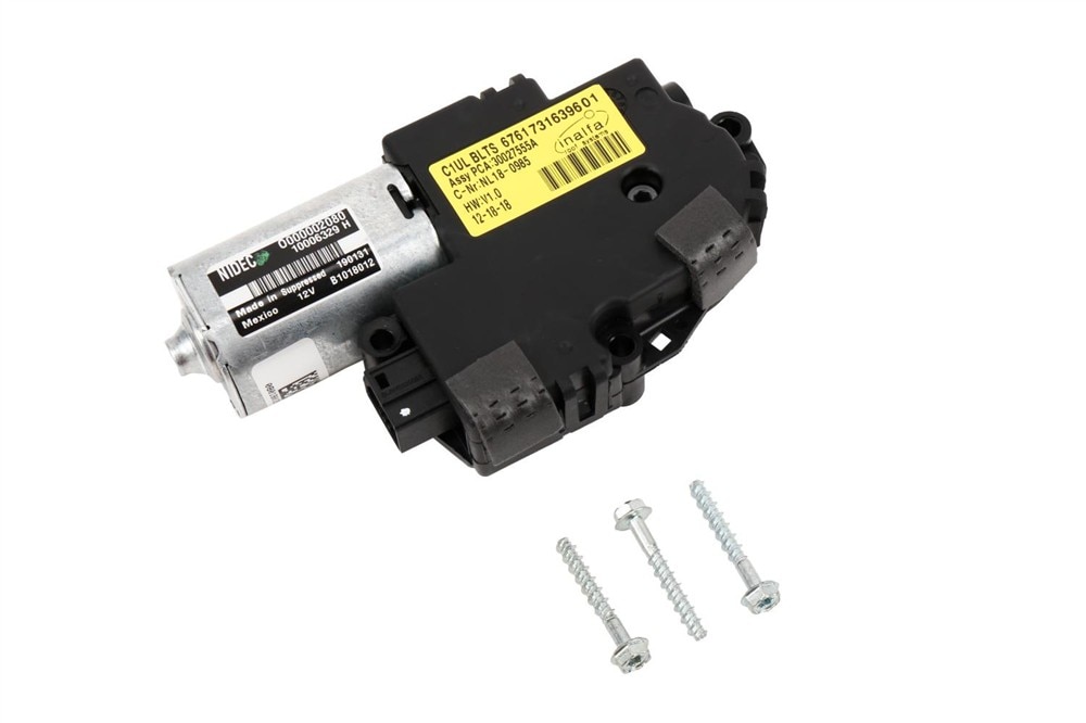 GM Genuine Parts Rear Sunroof Sunshade Motor with Control Module (Programming Required)