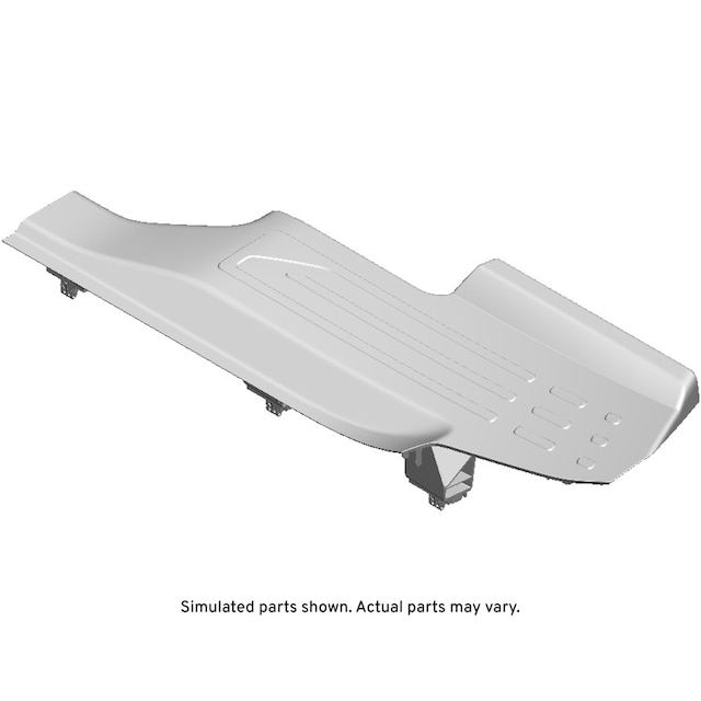 GM Genuine Parts Shale Rear Driver Side Door Sill Garnish Molding