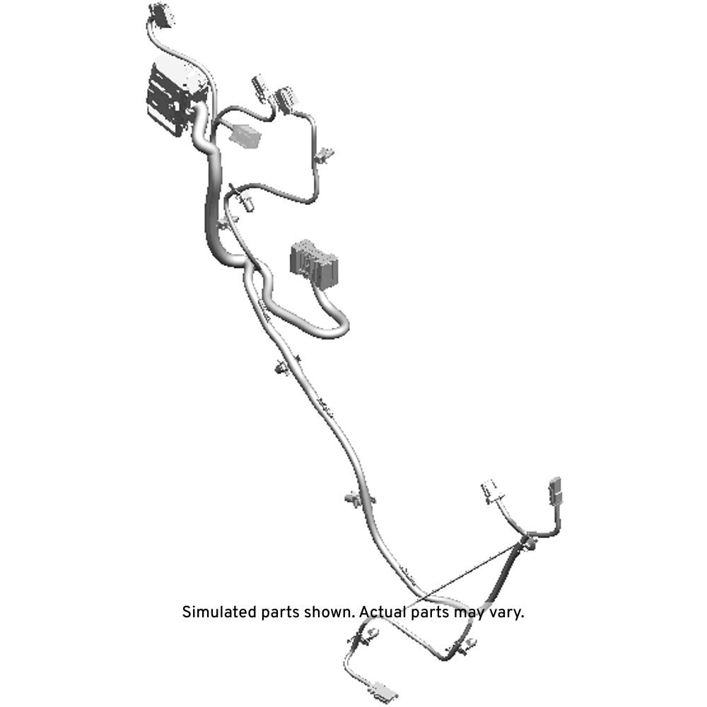 GM Genuine Parts Front Driver Side Door Lock, Power Window, and Door Mirror Wiring Harness