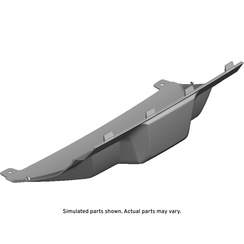 GM Genuine Parts Black Rear Bumper Fascia Trailer Hitch Access Hole Cover