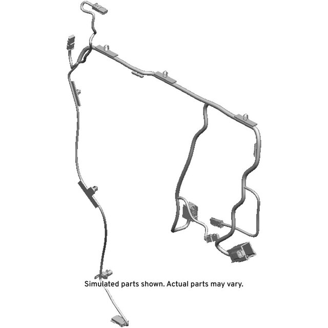 GM Genuine Parts Rear Driver Side Door Wiring Harness