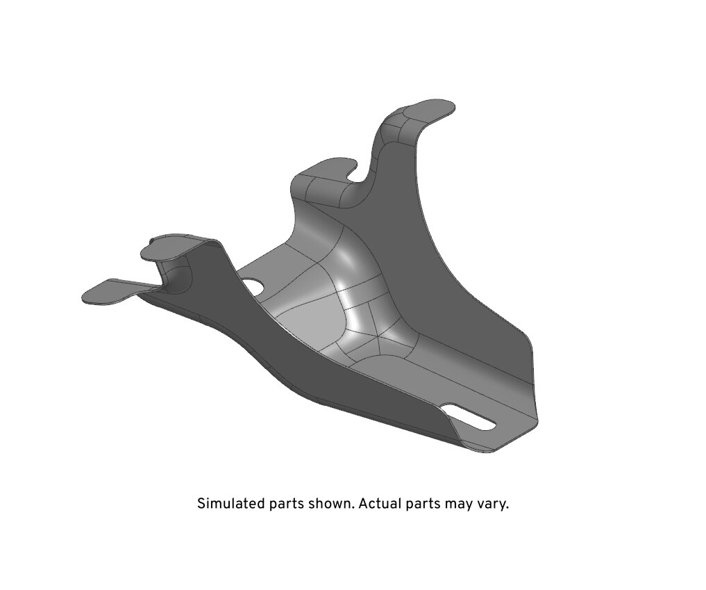GM Genuine Parts Passenger Side Roof Console Bracket