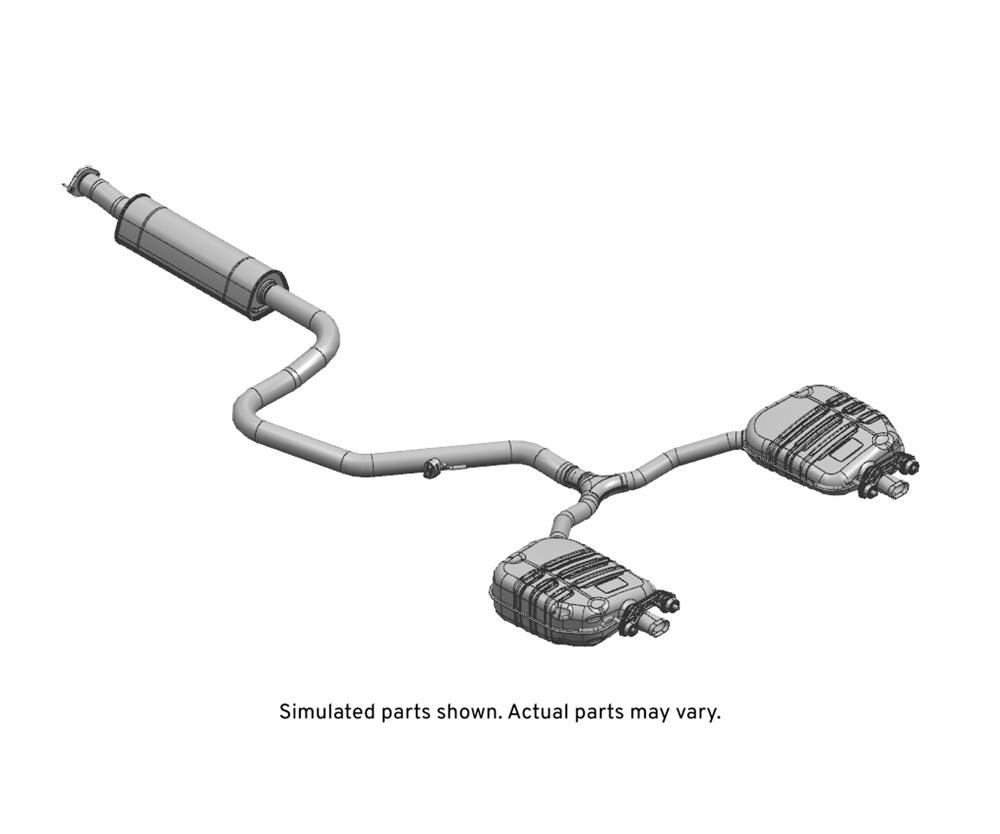 GM Genuine Parts Exhaust Muffler
