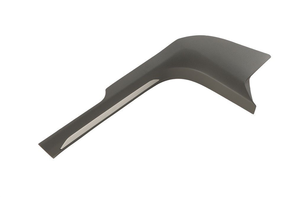 GM Genuine Parts Titanium Passenger Side Body Hinge Pillar Garnish Molding