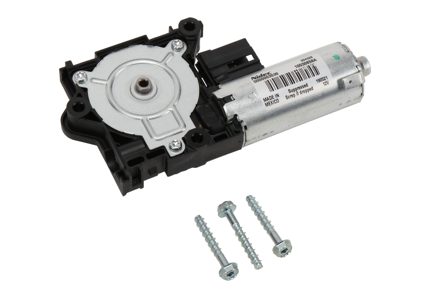 GM Genuine Parts Rear Sunroof Sunshade Motor with Control Module (Programming Required)