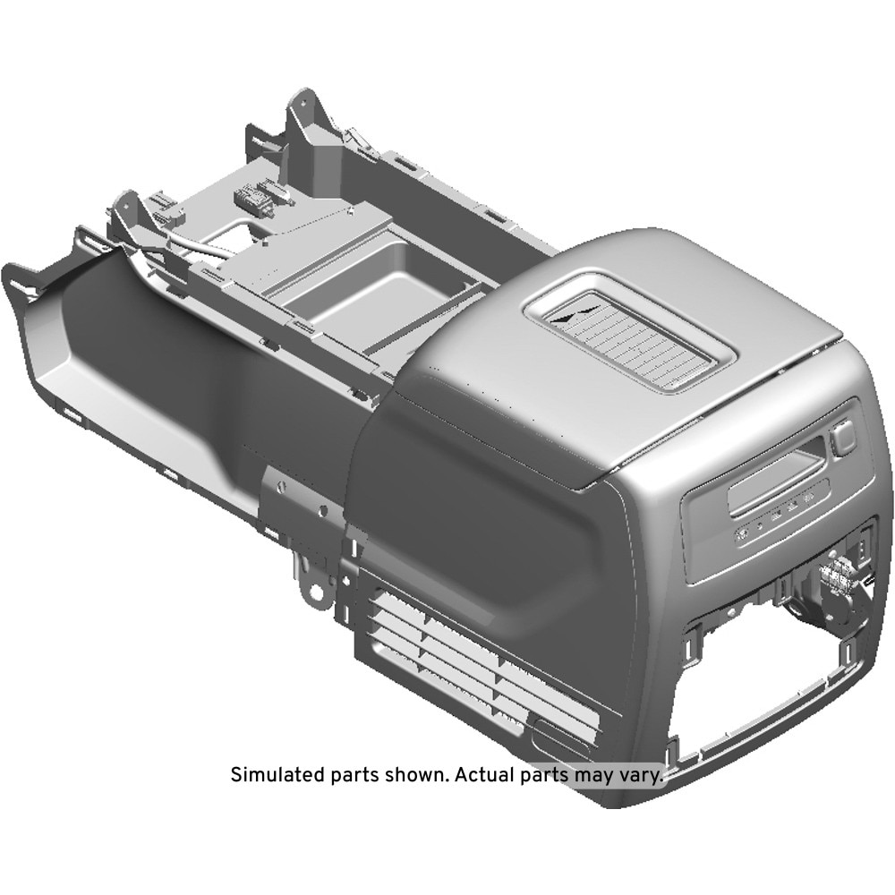 GM Genuine Parts Cocoa Front Floor Console