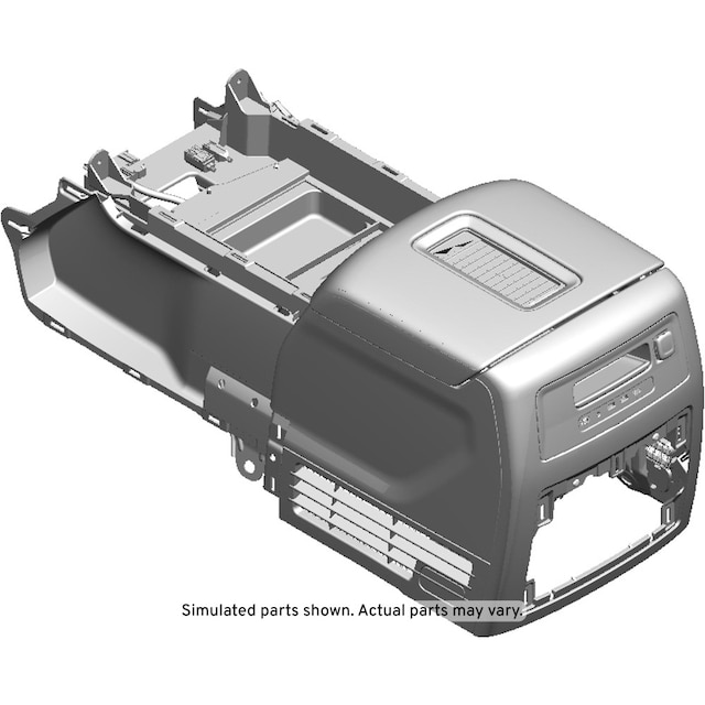 GM Genuine Parts Cocoa Front Floor Console