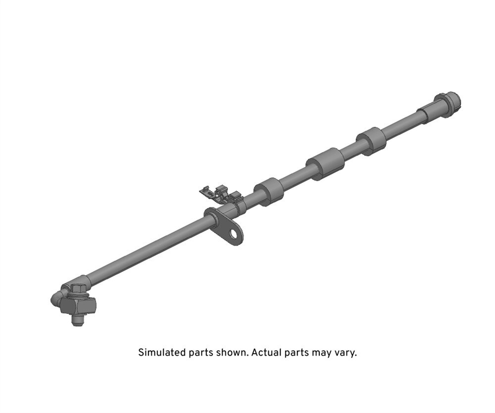 GM Genuine Parts Front Driver Side Hydraulic Brake Hose