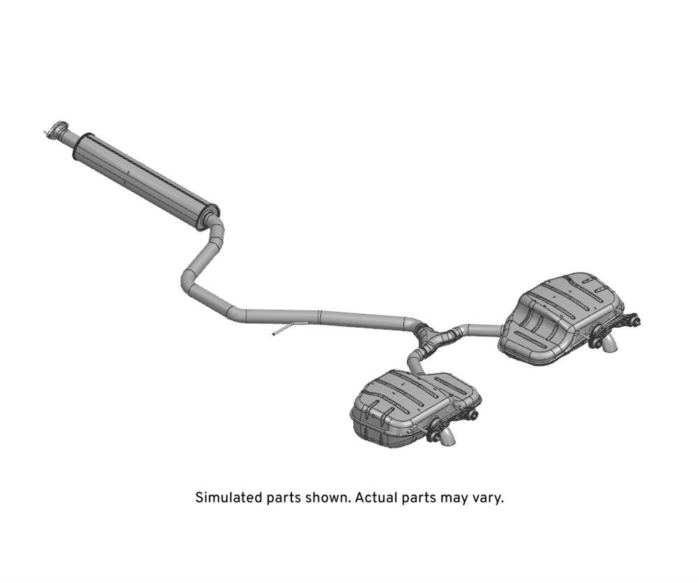 GM Genuine Parts Exhaust Muffler
