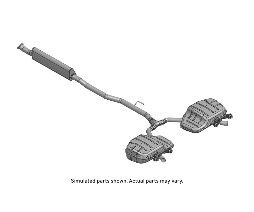 GM Genuine Parts Exhaust Muffler