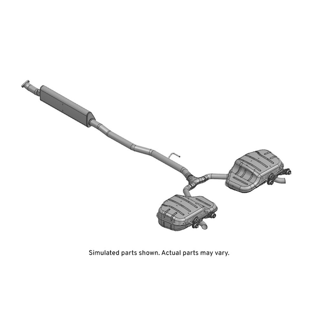 GM Genuine Parts Exhaust Muffler