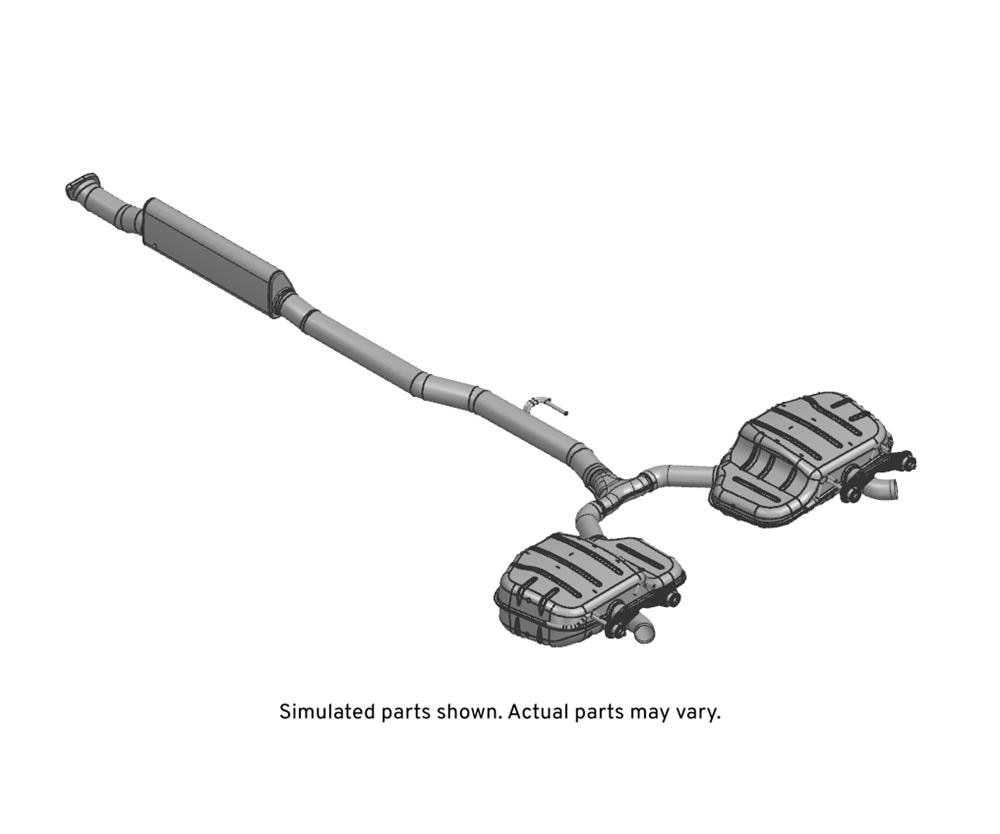 GM Genuine Parts Exhaust Muffler