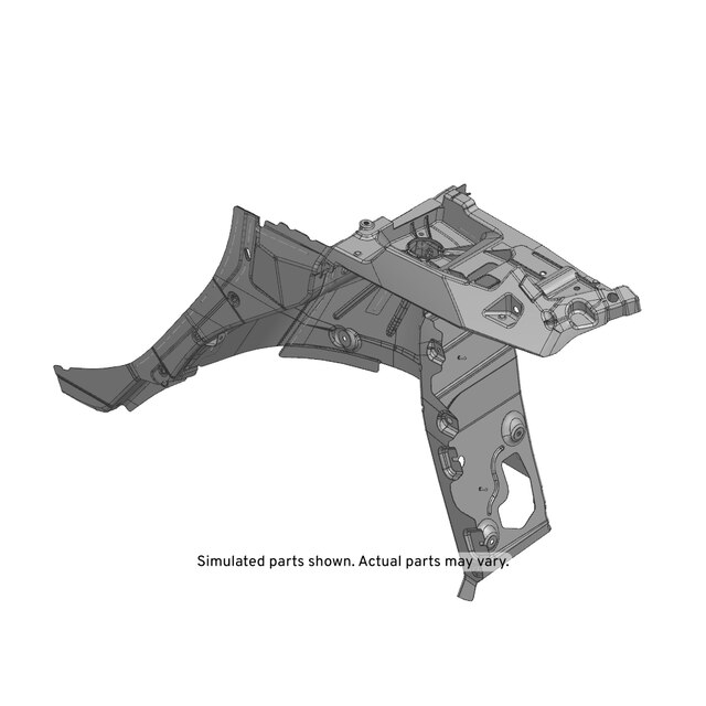 GM Genuine Parts Rear Driver Side Wheelhouse Panel