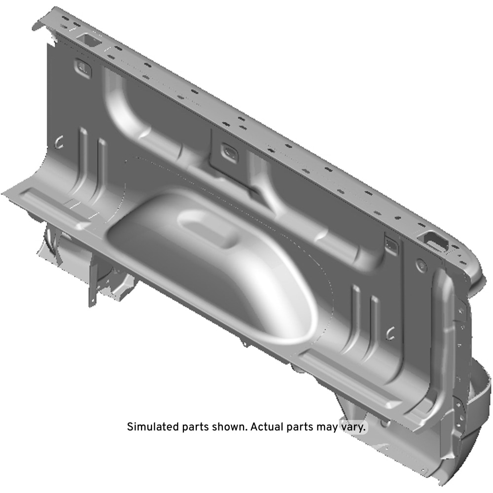 GM Genuine Parts Passenger Side Pickup Box Outer Panel