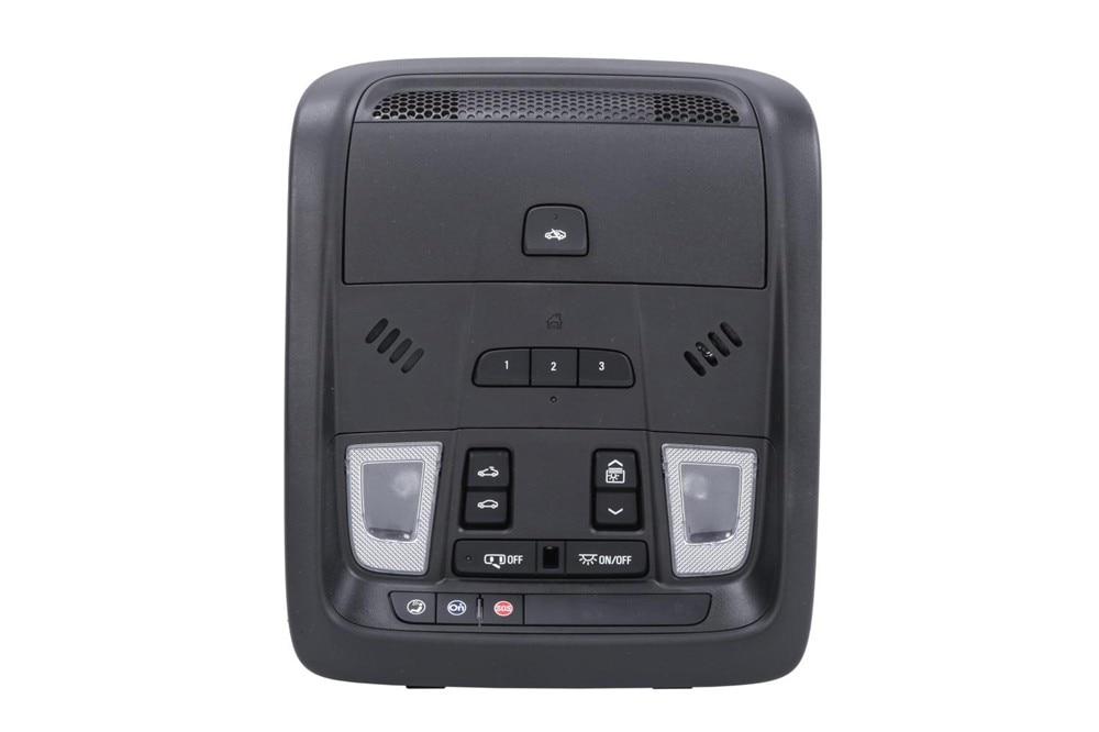 GM Genuine Parts Jet Black Overhead Console