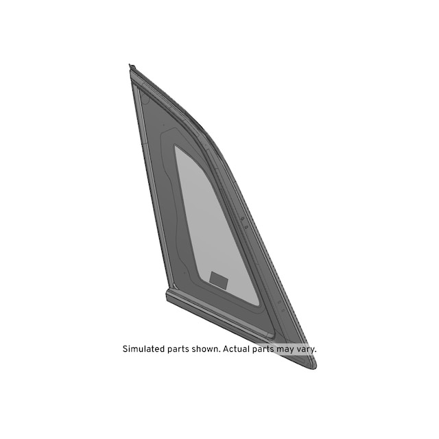 GM Genuine Parts Black Driver Side Quarter Window