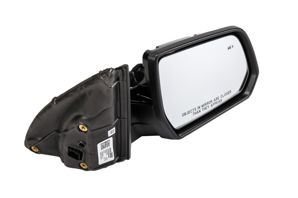 GM Genuine Parts Black Passenger Side Door Mirror without Cover