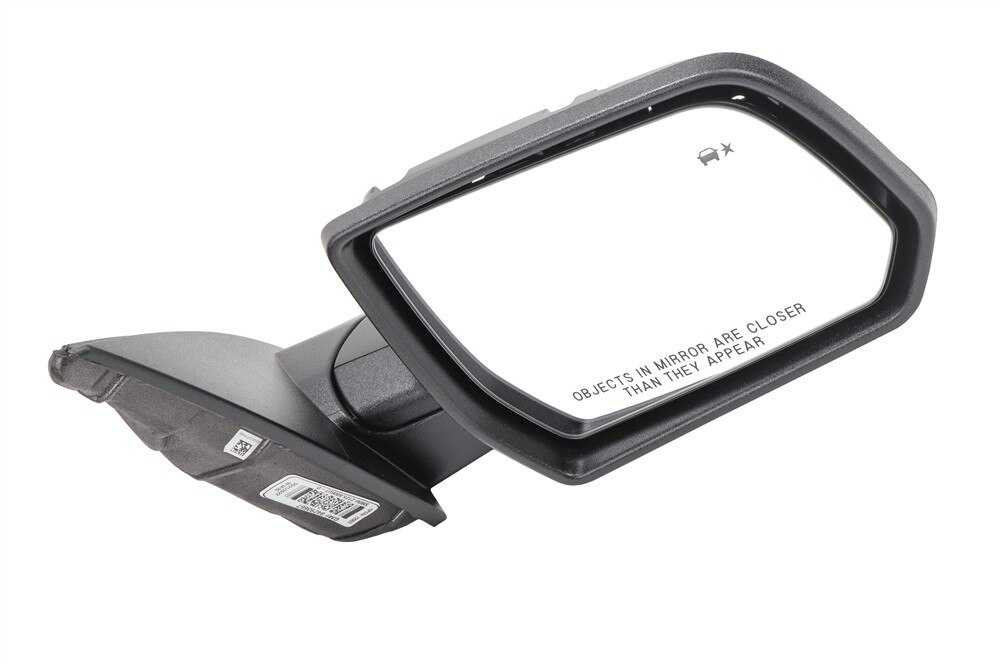 GM Genuine Parts Black Passenger Side Door Mirror without Cover