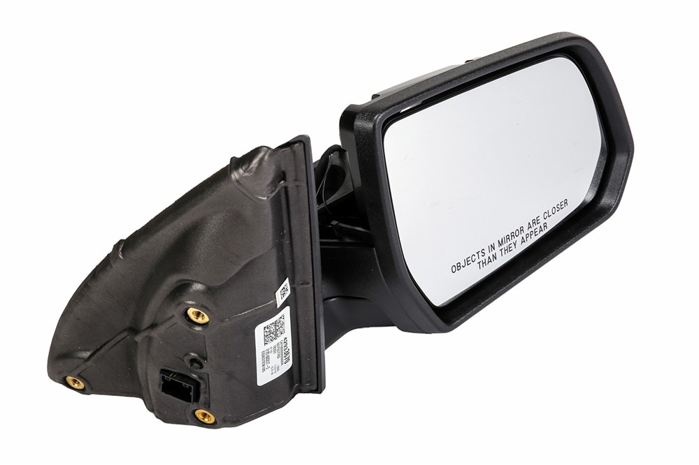 GM Genuine Parts Black Passenger Side Door Mirror without Cover