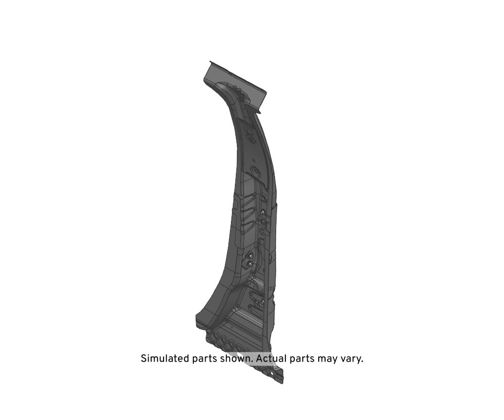 GM Genuine Parts Passenger Side Center Pillar Outer Panel Reinforcement