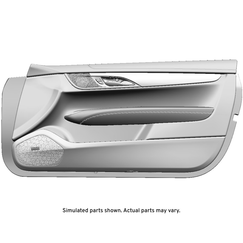 GM Genuine Parts Vecchio Front Passenger Side Door Trim