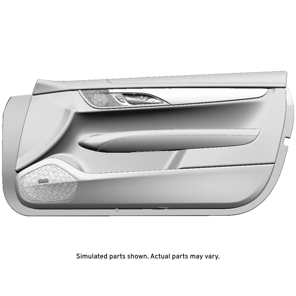 GM Genuine Parts Light Platinum Front Passenger Side Door Trim