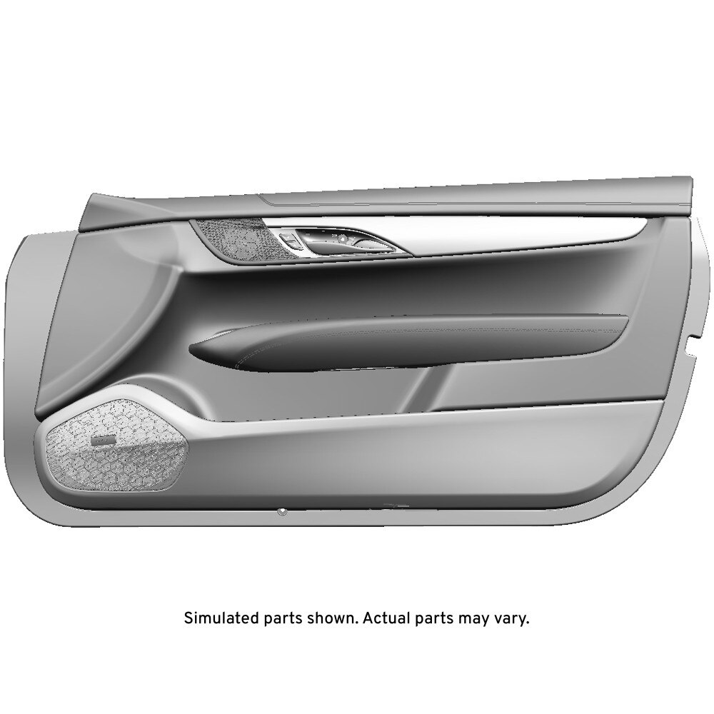 GM Genuine Parts Light Platinum Front Passenger Side Door Trim