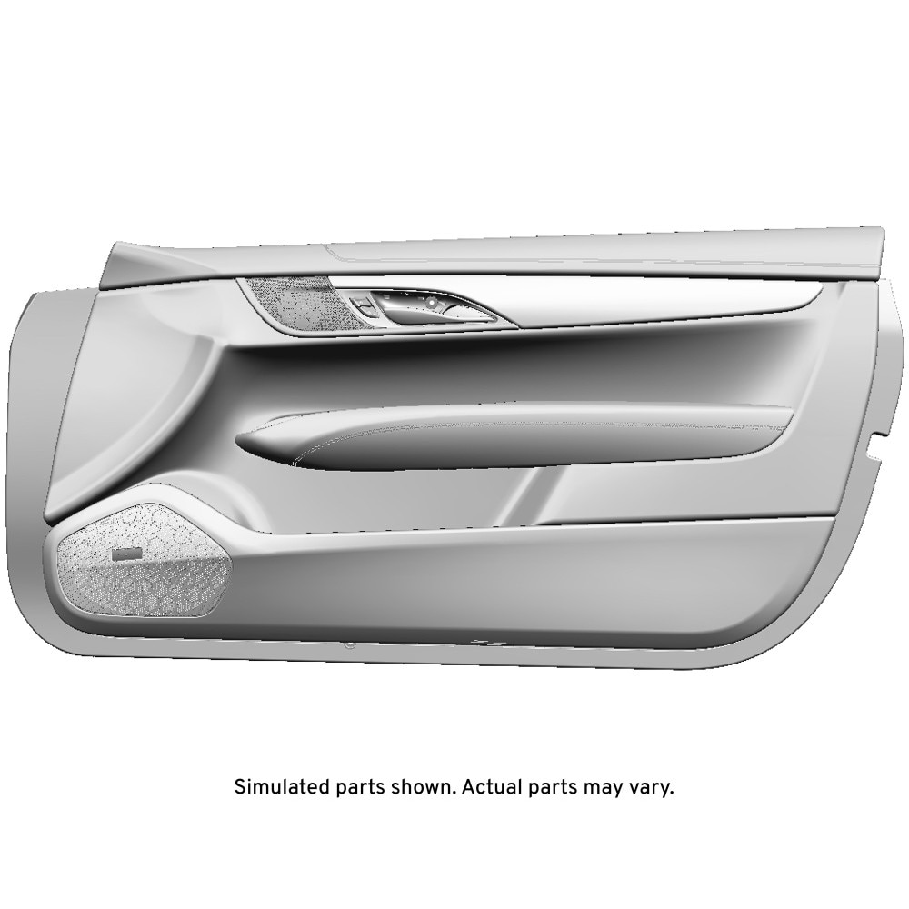GM Genuine Parts Light Platinum Front Passenger Side Door Trim